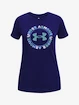 Mädchen T-Shirt Under Armour  Tech Wordmark SSC-BLU