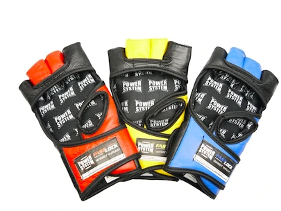 MMA-Handschuhe Power System  Grapplingové Rukavice Katame Evo Modré L/XL