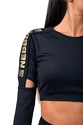 Oberteil für Frauen Nebbia Honey Bunny Crop Top 821 black