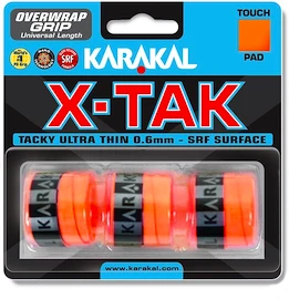 Overgrip Karakal X-Tak Overgrip 3er Orange