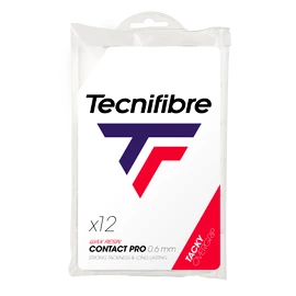 Overgrip Tecnifibre Contact Pro White 12 Pack