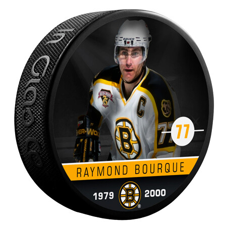 Puck Inglasco NHL Ray Bourque 77 | Sportartikel | Sportega