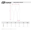 Radhose für Frauen Force  Lady Bike 3/4 black