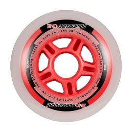 Rollen mit Lager Powerslide One Complete 84 mm 82A + ABEC 5 + 8 mm Spacer 8