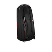 Schlägertasche Wilson  Clash V3 6PK Racquet Bag Black/Infrared