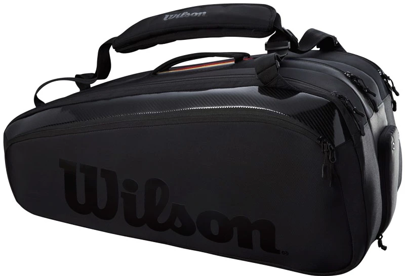 | Staff Wilson Tour Super Sportega Schlägertasche Black 15 Pack Pro