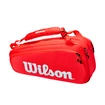 Schlägertasche Wilson  Super Tour 6 Pack Red