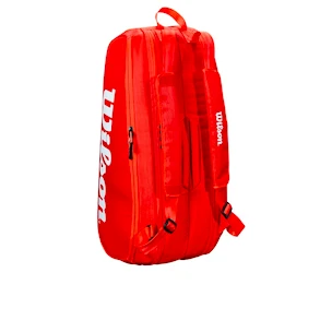 Schlägertasche Wilson  Super Tour 6 Pack Red