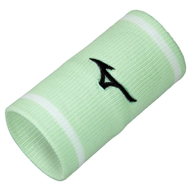 Schweißband Mizuno  Wristband Long With Line Neo Mint