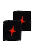 Schweißband Starvie  Black Wristband Red Star 2 Pack