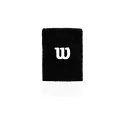 Schweißband Wilson  Extra Wide Wristband Black/White