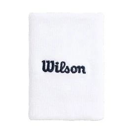 Schweißband Wilson Wide Terry Wristbands Bright White