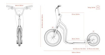 Scooter Yedoo RunRun City Amsterdam