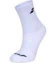 Socken Babolat  3 Pairs Pack Junior White  EUR 31-34