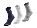 Socken Babolat  3 Pairs Pack White/Estate Blue/Grey