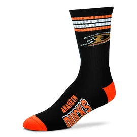 Socken For Bare Feet 4 Stripes Crew NHL Anaheim Ducks