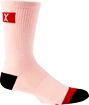 Socken Fox  Womens 6" Flexair Merino Sock Pale Pink