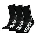 Socken Head  Tennis Performance Black (3 Pack)  EUR 35-38