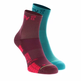 Socken Inov-8 Trailfly Trailfly Mid Teal/Purple