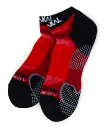 Socken Karakal Socks Quad Density X4 Trainer Red/Black-41-47