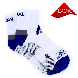 Socken Karakal Socks X2+ Men Ankle White/Navy-41-47