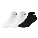 Socken Mizuno  Training Mid 3Pairs Black/White  S