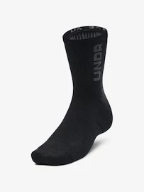 Socken Under Armour 3-Maker 3pk Mid-Crew-BLK