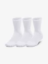 Socken Under Armour  3-Maker 3pk Mid-Crew-WHT