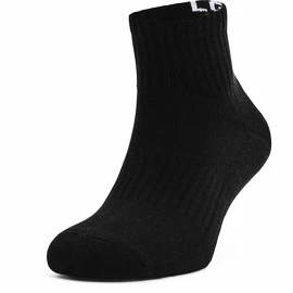 Socken Under Armour Core QTR 3PK-BLK