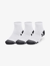 Socken Under Armour Performance Cotton 3p Qtr-WHT