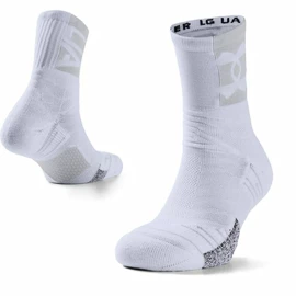 Socken Under Armour Playmaker Mid-Crew white