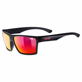 Sonnenbrille Uvex LGL 29 Black Mat/Mir. Red (2213)