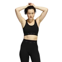 Sport BH adidas  Aeroknit Light Support Bra Black  XS