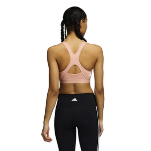 Sport BH adidas  Believe This Medium Support Workout Logo Ambient Blush