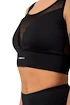 Sport BH Nebbia  Black Mesh Design Sports Bra "Breathe" 412 black