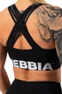 Sport BH Nebbia  Medium Impact Cross Back Sports Bra 410 black