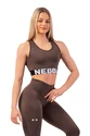 Sport BH Nebbia  Medium Impact Cross Back Sports Bra 410 brown