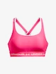 Sport BH Under Armour  Crossback Mid Bra-PNK