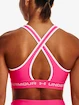 Sport BH Under Armour  Crossback Mid Bra-PNK