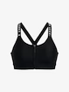 Sport BH Under Armour  Infinity High Bra Zip-BLK