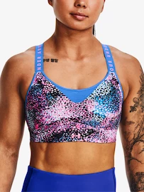 Sport BH Under Armour Infinity High Print Bra-PNK