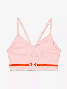 Sport BH Under Armour  Seamless Low Long Htr Bra pink Beta Tint  L