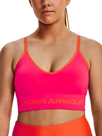 Sport BH Under Armour Seamless Low Long Rib-PNK