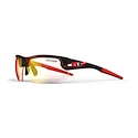 Sport Brille Tifosi  Crit Black/Red Clarion Red Fototec