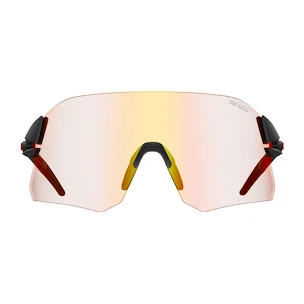 Sport Brille Tifosi  Rail Matte Black  Clarion Red Fototec