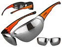 Sport Brille Uvex Sportstyle 204 Black/Orange UV