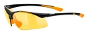 Sport Brille Uvex  Sportstyle 223 Black/Orange