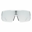 Sport Brille Uvex  Sportstyle 235 White Mat/Mirror Silver (Cat. 3)