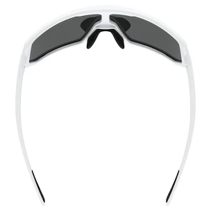 Sport Brille Uvex  Sportstyle 235 White Mat/Mirror Silver (Cat. 3)