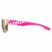 Sport Brille Uvex  Sportstyle 508 Pink/White